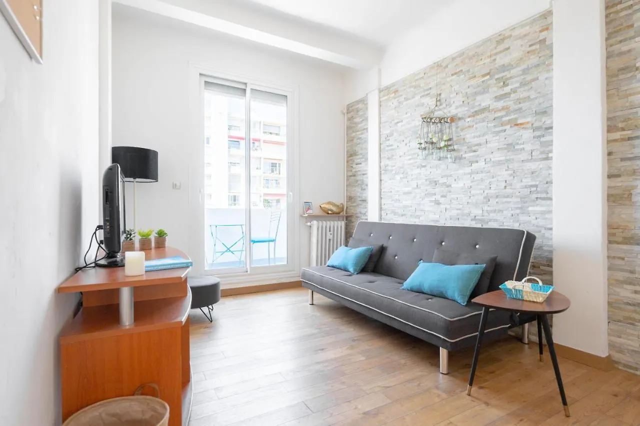 T2 ** Vue Mer ** Balcon ** Plage Catalans Marseille